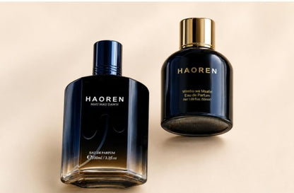HAOREN Night Out Combo – Mau Mau Dawn & Wimbo Wa Msafiri Eau de Parfum Duo, Amber Oud & Woody Fougère Fragrance Set for Men