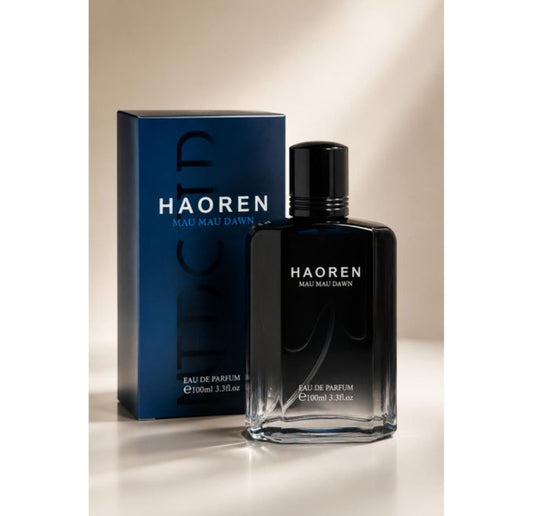 HAOREN Night Out Combo – Mau Mau Dawn & Wimbo Wa Msafiri Eau de Parfum Duo, Amber Oud & Woody Fougère Fragrance Set for Men