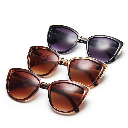 2024 New Arrivals Women Sunglasses Female Fashion Cateye Polarized Sunglasses, Sunwear Vintage Gradient Glasses Retro Cat eye Goggle Sun glasses Female Eyewear UV400 Eyewear Accessories