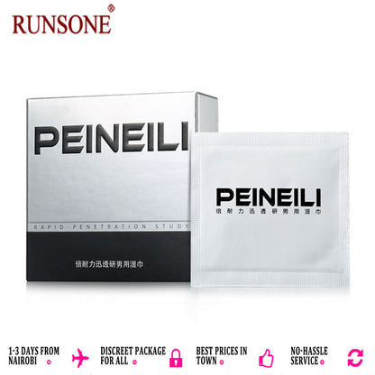 Male Prolonged Ejaculation Delay Wipe Pack of 12 or 24 counts Adult Sex Toys for Men Viagra-Liked Work