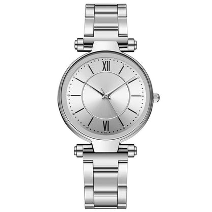 Women Watches Simple And Elegant Lady Wrist Watches Female Business Stainless Steel Casual Fashion Ladies Wristwatch Luxury Quartz Watch Valentine's Day Gift