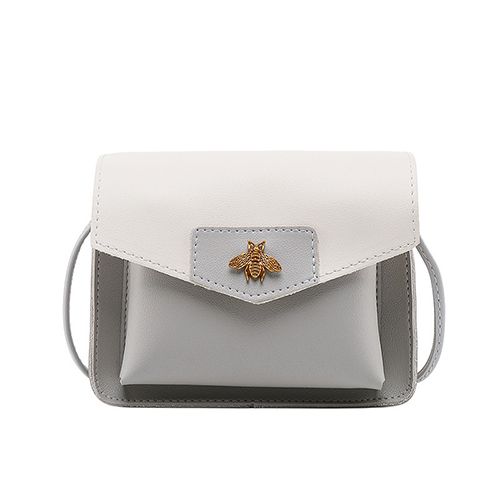 Fashion Mini Small Bee Sequined Handbag Small Bag Mobile Phone Bag Shoulder Bag key bag