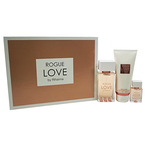 Rogue Love 3 Piece Women Gift with BL & Mini Perfume