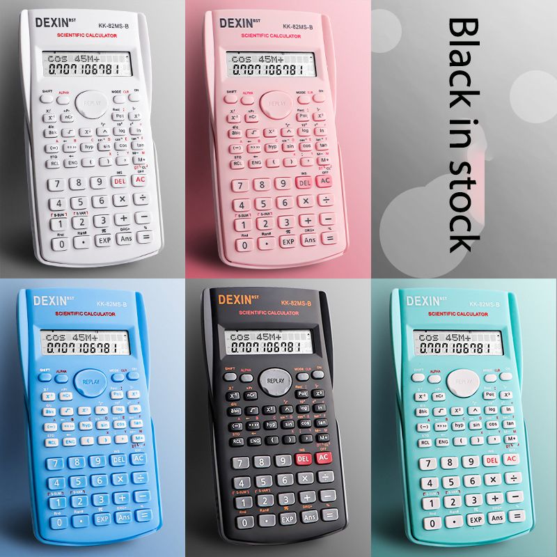 Scientific Calculator with 240 Functions and 2-Line Screen Multi-purpose Portable Student Calculator for Math Teaching ,Display Digital LCD Scientific Calculator