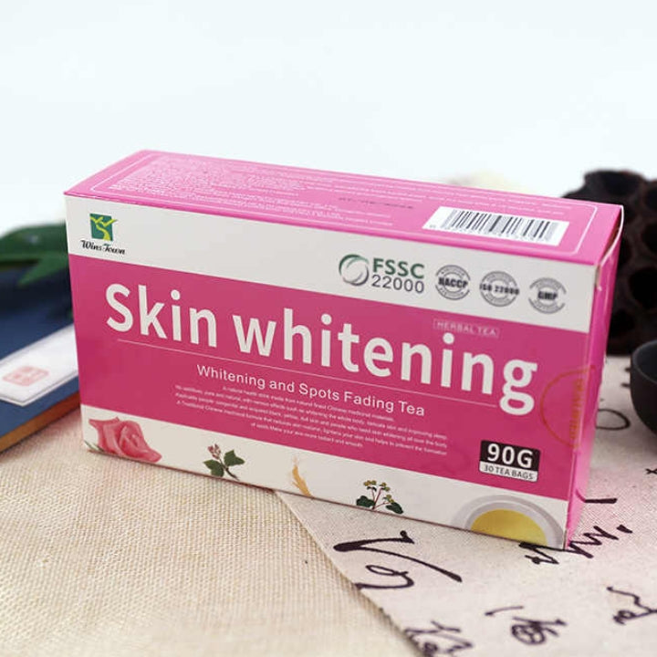 Wins Town Skin Whitening and Spots Fading Tea , Improve Endocrine, Acne Removal Dark spots Beautifying Herbal 30 tea bags