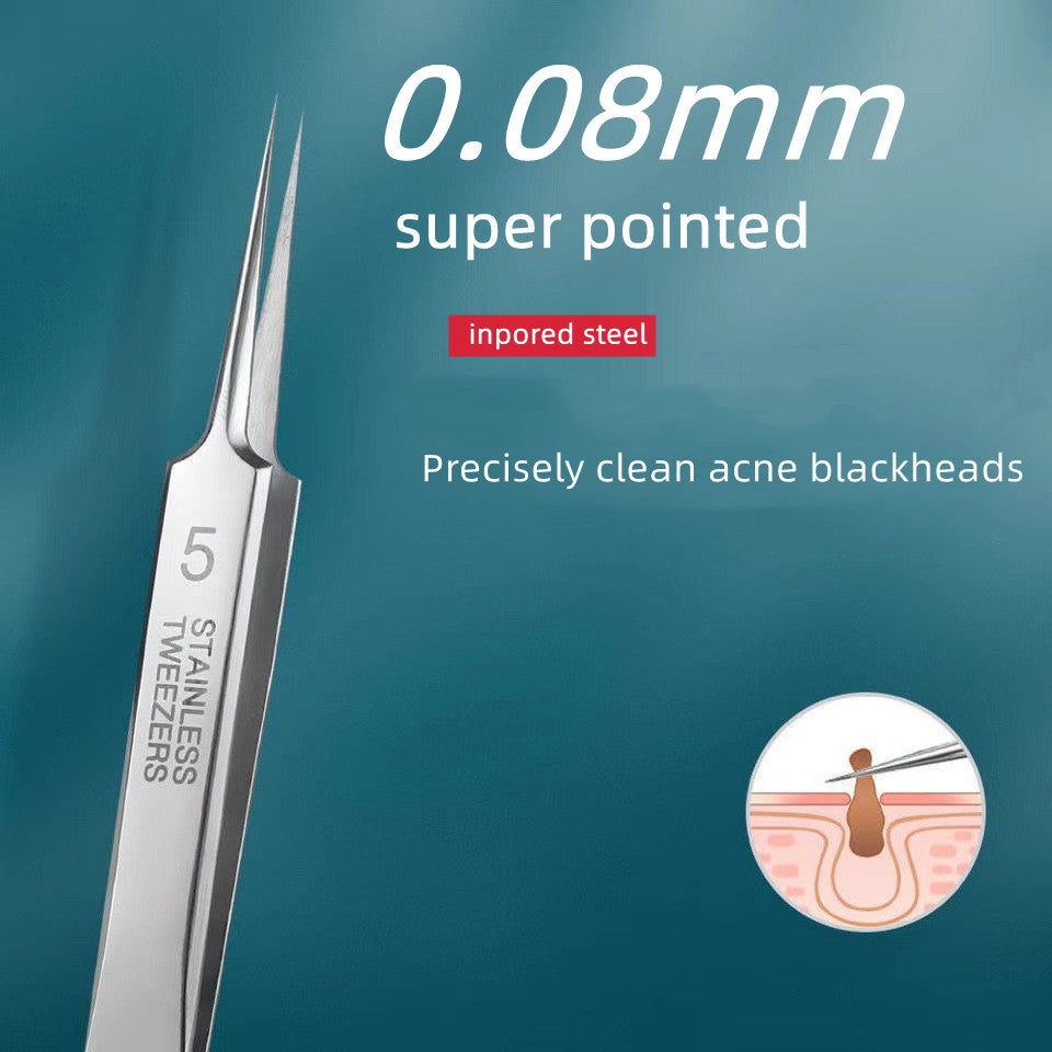 8pcs/4pcs set Blackhead Comedone Acne Pimple Blemish Extractor Vacuum Blackhead Remover Tool Spoon for Face Skin Care Tool