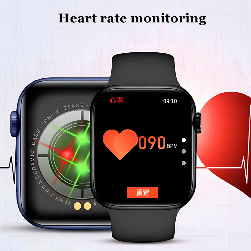 RichRipple T55 Pro Max 2 in 1 Smart Watch&Earphones Men Women Bluetooth Calling Blood Pressure Heart Rate Monitor Sports Fitness Bracelet Smartwatch+Free Gift Bluetooth Earphone