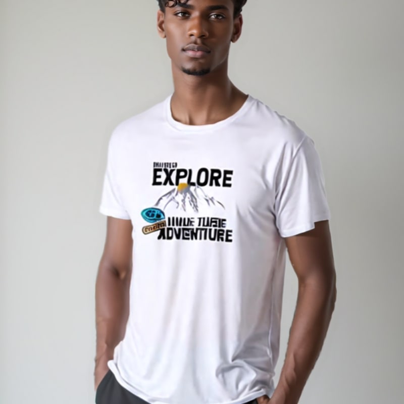 4 PCS T-Shirts Men Tops Tees Polos Male Clothing