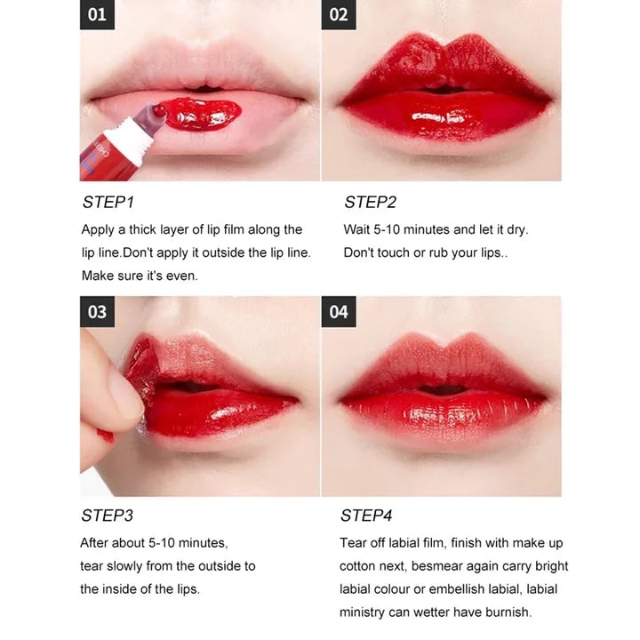 Amazing Peel Off Liquid Lipstick Waterproof Long Lasting Lip Gloss Mask Moisturizer Makeup Tear Pull Lip Lint Cosmetic