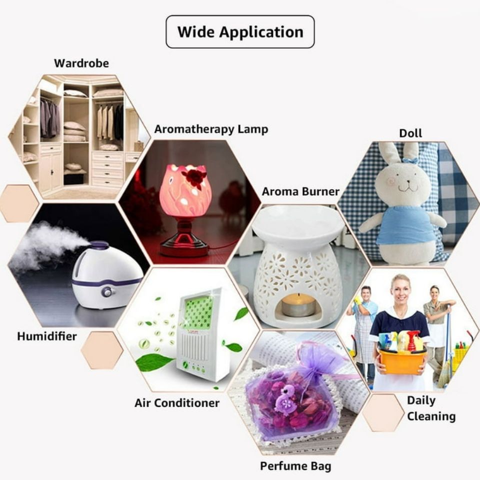 36 pcs Essential oil oil Set for diffuser, humidifier, Aromatherapy Scents: Lavender Violet Green Tea Rose Sandal wood Snow Lotus Jasmine Orange Ocean Lemon Osmanthus Strawberry