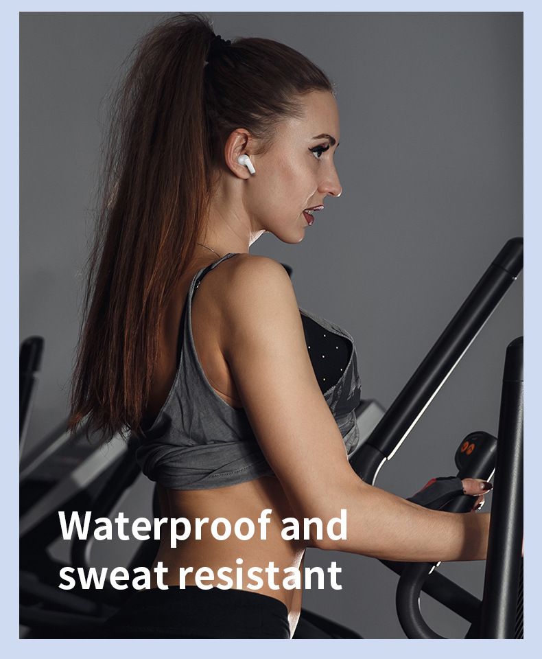 Bluetooth Earphone Super Long Battery Life Waterproof Noise Reduction Earbuds Digital Display Douch 5.3 TWS In-Ear Earpods Sports Binaural Stereo Wireless Earphones For Android & IOS Smart Phones