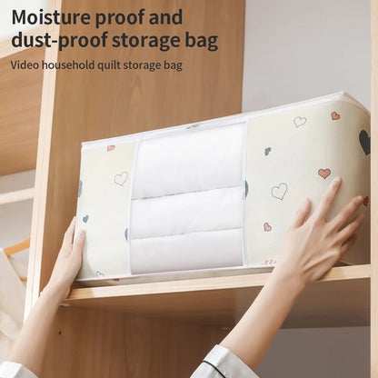Moisture Dust Proof Organizer Quilt Clothes Storage Bag Big Capacity Duvet Blanket Sorting Bags