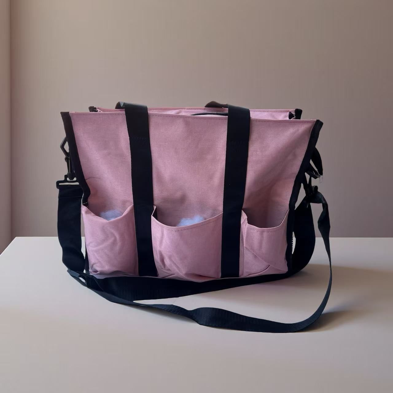 Star Glow large capacity travel bag luggage organiser travel at leaisure unisex bags for casual picnics multifunctional outdoors bags blue pink grey colour.