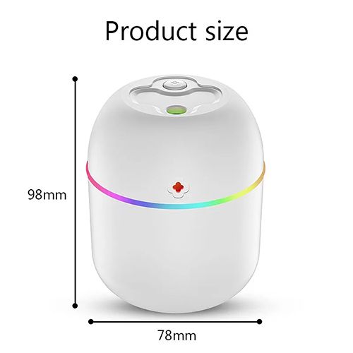 220ML Air Humidifier Home USB Bottle Aroma Essential Oil Diffuser LED Backlight For Home Car USB Fogger Mist Maker with LED Night Lamp 2023 Mist Maker Refresher