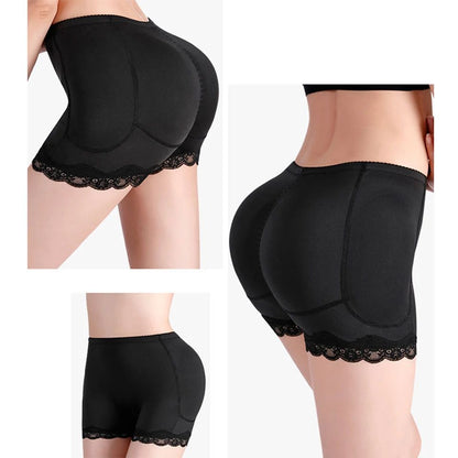 Women Hip Enhancer Body Shaper Underwear With Hips Pads Filler Sexy Big Butt Enhancer Control Panties Belly Smooth Shapewear Fake Buttock Plus Size