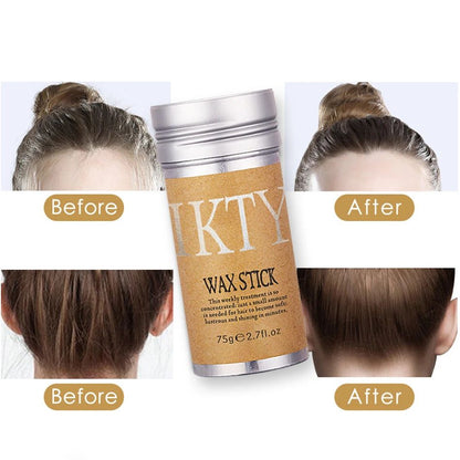 Broken Hair Artifact Hair Wax Stick Gel Cream Styling Hair Frizz Fixed Fluffy Children Men And Women Styling Hair Wax Stick 75g
