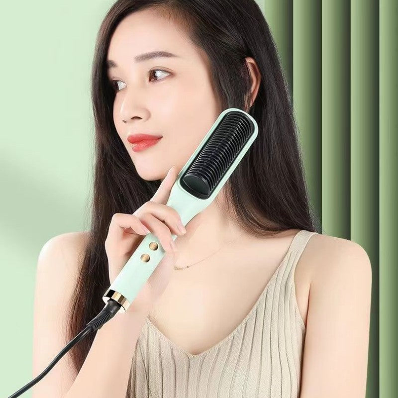 Hair Straightening Combs Negative Iron Straightener Lazy Straight Curling Double Use Hair Iron Hair Styling Tools hot comb Hot Comb