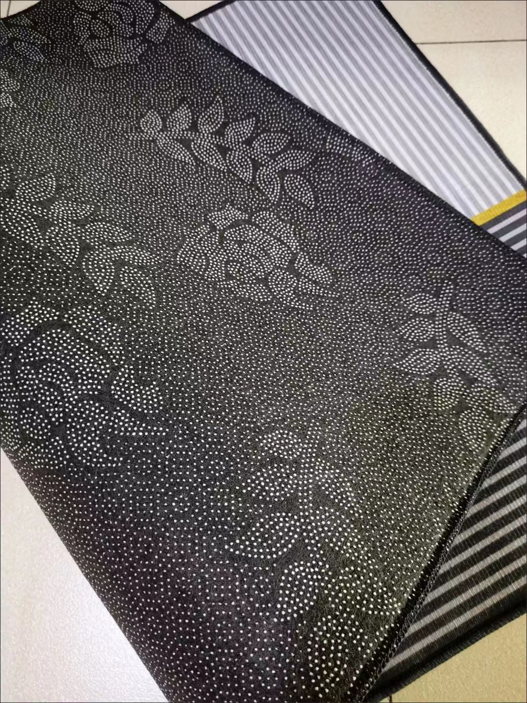 2 Pieces Kitchen Rugs Set Non Slip Kitchen Mat Rubber Backing Mat Slip Kitchen Mats Waterproof Kitchen Rug Ergonomic Comfort Standing Mat for Kitchen