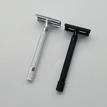 Double Edge Classic Mens Shaving Mild Hair Removal Shaver It With Small Brush Adjustable Safety Razor