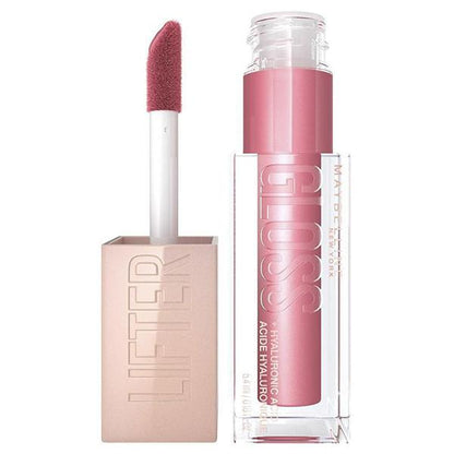 【Discounted】MAYBELLINE LIFTER GLOSS NU 005 PETAL LIPGLOSS- This lip gloss formula visibly smooths lip surface and enhances lip contour
