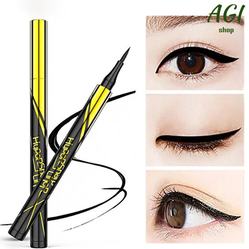 Eyeliner Pen Waterproof Long Lasting Eye Liner Pencil Quick Drying Not Bloom Natural Eyeliner Liquid Pen Cosmetic Tools Professional Makeup