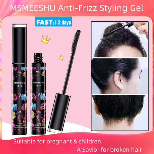 Anti-Frizz Styling Gel - 13ml Hair Finishing Cream for Flyaways & Edge Control | Lightweight & Non-Sticky