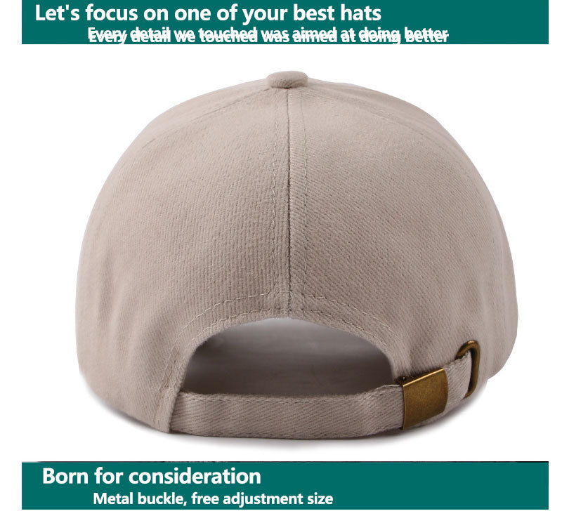 2025 New Brand Autumn And Winter Baseball Cap Men And Women Cotton Snapback Bone Dad Hat