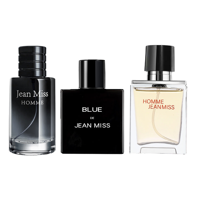JEAN MISS Brand New 3-bottle 30ML Men's Perfume Gift Suit