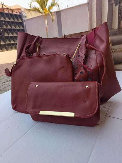 3 PIECES Ladies Shoulder Casual Bag girl Handbags for Ladies Tote Bags Crossbody Bags for Women Fashion Female Handle Shoulder Shoulder Bag Fast delivery within 1-5 days