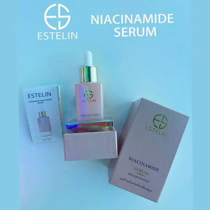 Estelin Niacinamide Brightening Serum Light skin with luster and improve dull face skin