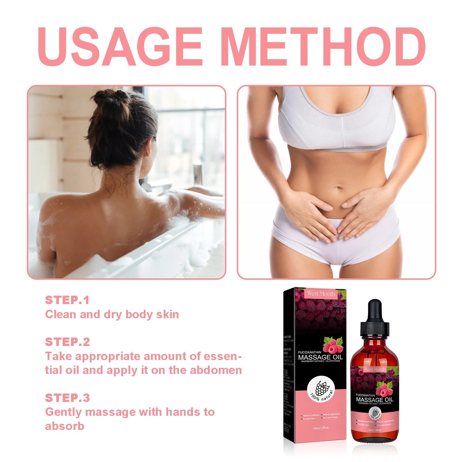 Slimming Essential Oil Lose Weight Fat Burning Thin Belly Leg Waist Anti-Cellulite Shaping Full Beauty Health Body Massage Oil