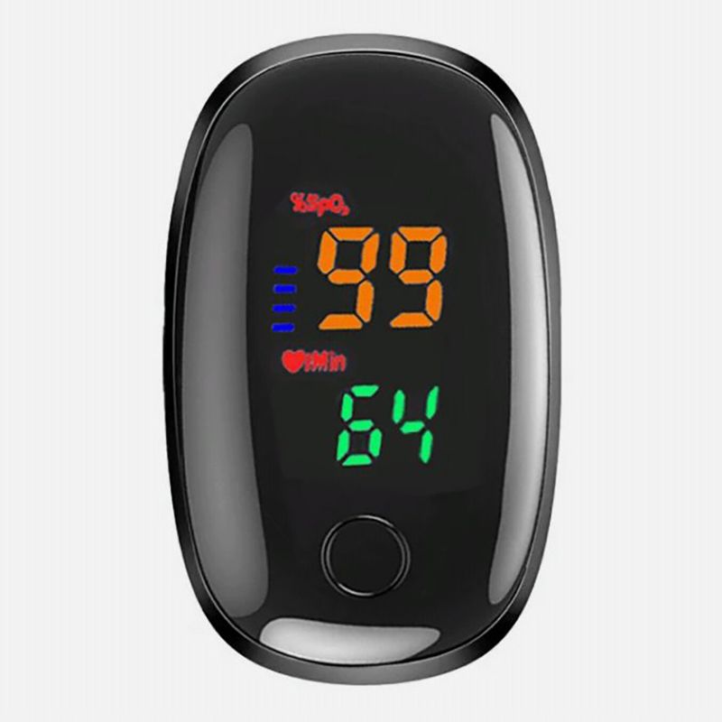 Fingertip Pulse Oximeter Digital Home Medical Equipment Oximeter Blood Oxygen Sensor Blood Oxygen Heart Rate Saturation Meter Portable Fingertip Blood Oxygen Monitor