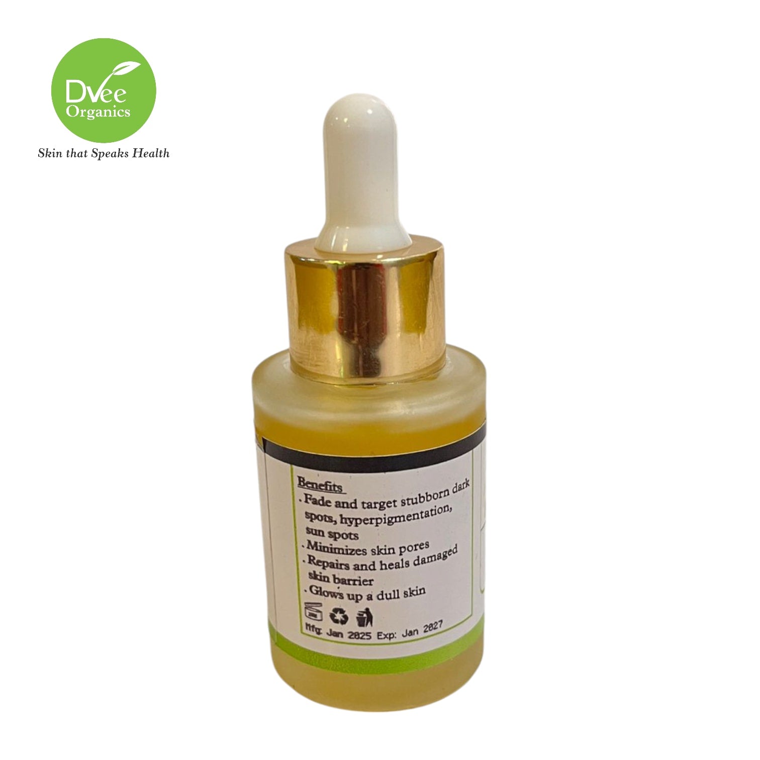 Repair and Glow Serum - Dvee Organics - For Brighter, Clear and Uniform Skin Tone