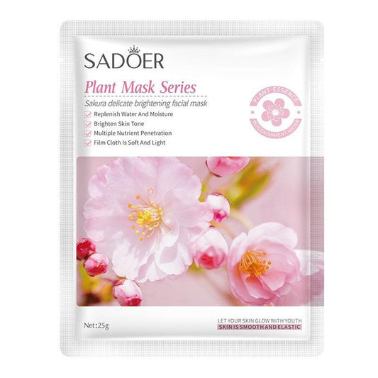 Sakura delicate brightening Facial Sheet Mask Tissue Face Mask Fruit Extract Moisturizing