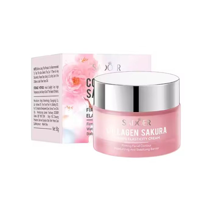 Sakura Moisturizing Elastic Firming Cream For Women Hydrating And Moisturizing Collagen Cream