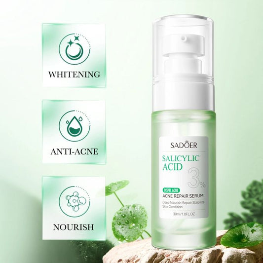 Salicylic Acid Dispel Acne Repair Serum Collagen Peptide Centella Asiatica Niacinamide Essence 30ml