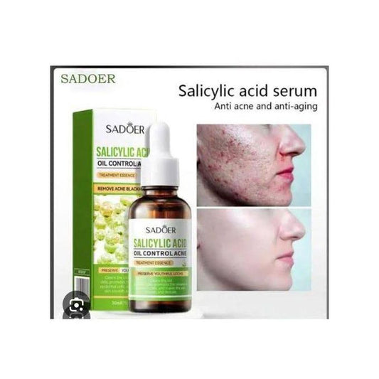 Salicylic Acid Serum For Face Shrink Pores, Gentle Exfoliating, Salicylic Acid For Anti Acne, Pimple, Spot, Blackhead Salicylic Acid Acne Treatment...