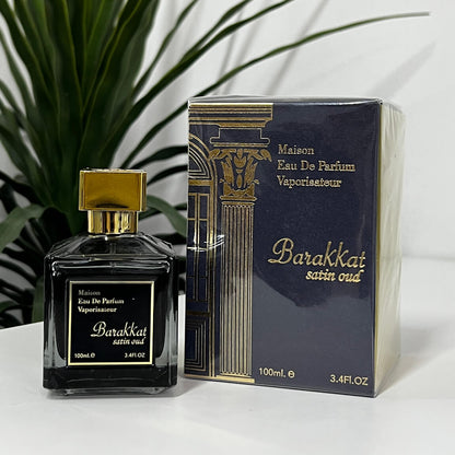 Fragrance World Barakkat Satin Oud Eau de Parfum 100ml
