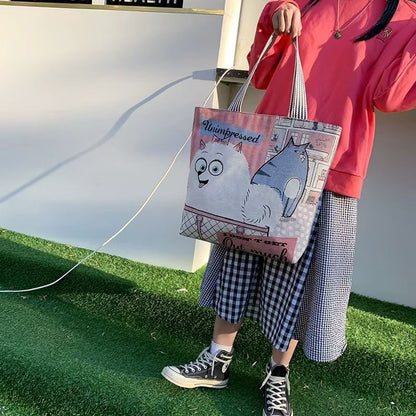 Large capacity shoulder bag canvas bag Crossbody bag for women handbags