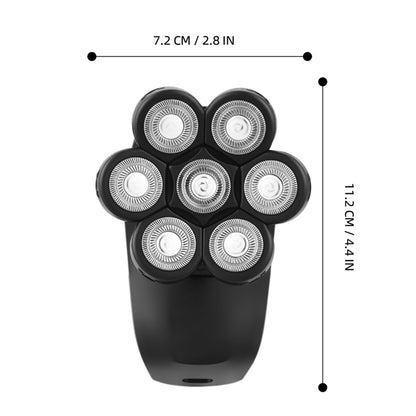 Men's Rechargeable Shaver 7D Floating Shaving Head Beard Trimmer 5 in1 Rechargeable Shaver Multifunctional Trimmer For Men