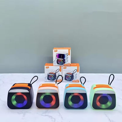 Bluetooth speaker RGB colorful wireless speaker portable desktop outdoor high volume small volume subwoofer
