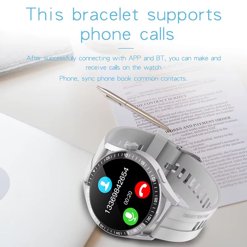 Brand New Smart Watch for Men and Women HD Screen Heart Rate Blood Pressure Monitoring Bluetooth Call Waterproof Smartwatch Outdoor Sports Fitness Tracker Sports Bracelet Suitable for Android iOS