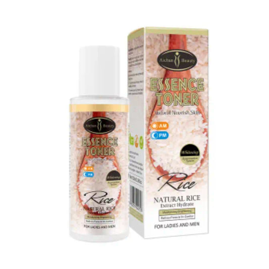 Natural Rice Essence Toner Hydrate Brightening AM PM Day Night - Aichun Beauty