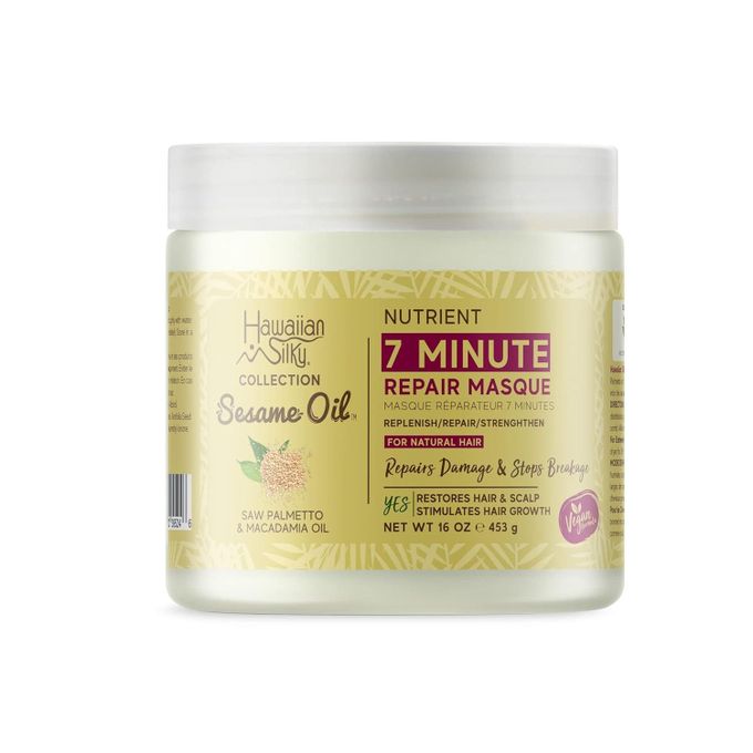 Sesame Oil 7 Minute Repair Masque 16oz
