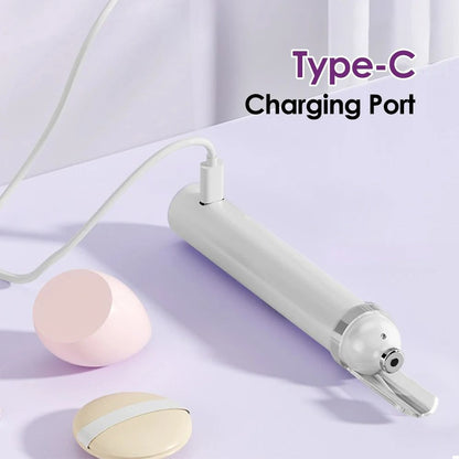 2in1 Electric Nail Drill with UV Lamp Rechargeable Manicure Pedicure Set For UV GEL Fast Curing