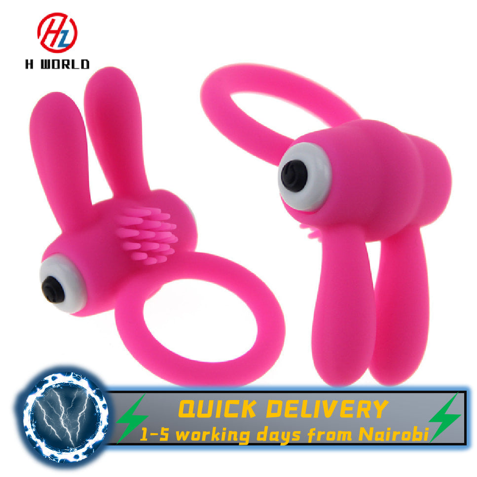 HW BUTTERFLY RABBIT Penis Ring Delay Ejaculations Flirting sex toys men Sex Rooster Rings Sex Toy