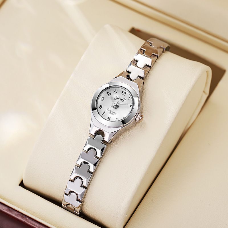 New Fashion Steel Belt Bracelet Women's Watch Girl's Style Small Dial Temperament Wrist Watch Simple High-end Quartz Watch With High Aesthetic Value