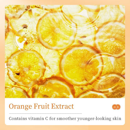 9-Piece Vitamin C Brighten Skin Care Set Potent Nourish Skin White Brighten Face Toner Face Lotion Face Serum Face Masks Hand Cream