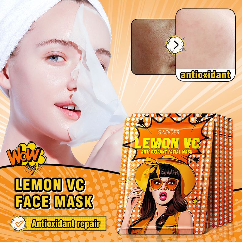 9 PCS Facial Mask Moisturizing Repair Brightening Tender Anti Oxidant Face Care Skin Care