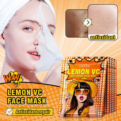 9 PCS Facial Mask Moisturizing Repair Brightening Tender Anti Oxidant Face Care Skin Care